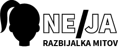 Ne/ja, razbijalka mitov logotip