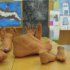 Razstava del udeležencev Likovne šole