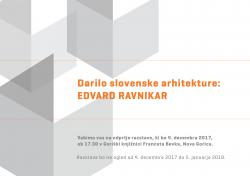 Darilo slovenske arhitekture: Edvard Ravnikar