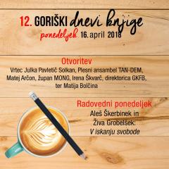 12. GDK - ponedeljek, 16. april