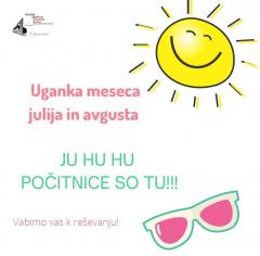 Otroška in mladinska poletna uganka