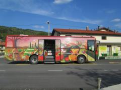 Bibliobus spet na terenu