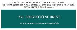 XVI. Gregorčičevi dnevi