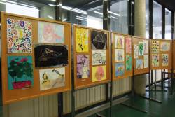 Razstava risb in slik udeležencev Likovne šole