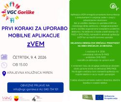Kk Miren: delavnica o aplikaciji zVEM