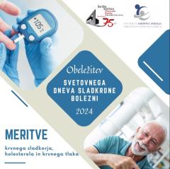 Meritve sladkorja, holesterola in krvnega tlaka