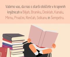 Prvošolke in prvošolci v krajevnih knjižnicah