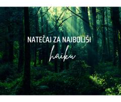 Natečaj za najboljši haiku