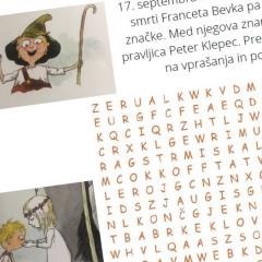 Otroška in mladinska uganka v septembru