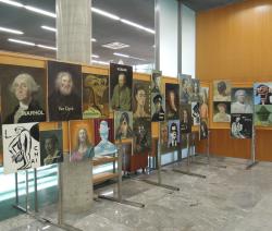 Likovna inštalacija Aleksandra Veliščka