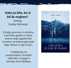 Kk Branik: predstavitev knjige Cvetka Vidmarja