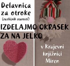 Krajevna k. Miren: ustvarjalna delavnica