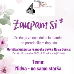 Srečanje za nosečnice in mamice