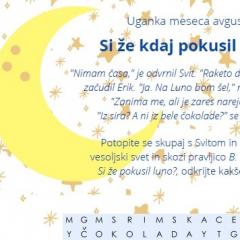 Otroška uganka za mesec avgust