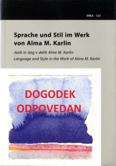 Odpoved dogodka Alma Karlin - spominski ...