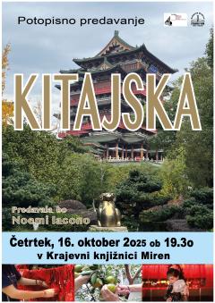Kk Miren: potopisno predavanje o Kitajski