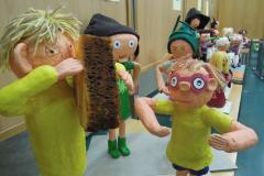 Otroški knjižni junaki - lutke, razstava