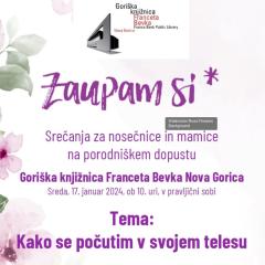 Srečanje za nosečnice in mamice