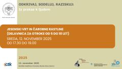 Za otroke: Jesenski vrt in čarobne rastline