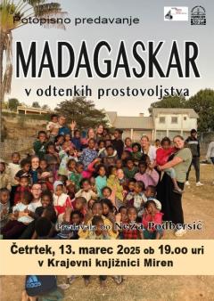 Kk Miren: potopisno predavanje o Madagaskarju