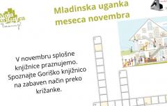Otroška in mladinska uganka za november