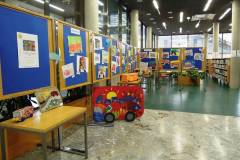 Naš bibliobus – razstava likovnih del