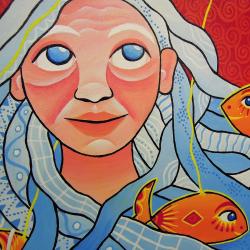 Likovna razstava Bitja Laure Ličer