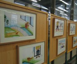 Razstava izvirnih ilustracij naše prve slikanice