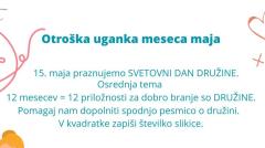 Otroška uganka meseca maja