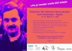 Počastitev 100. obletnice Kajuhovega rojstva